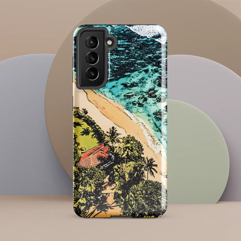 Aerial Serenity: Coastal Escape