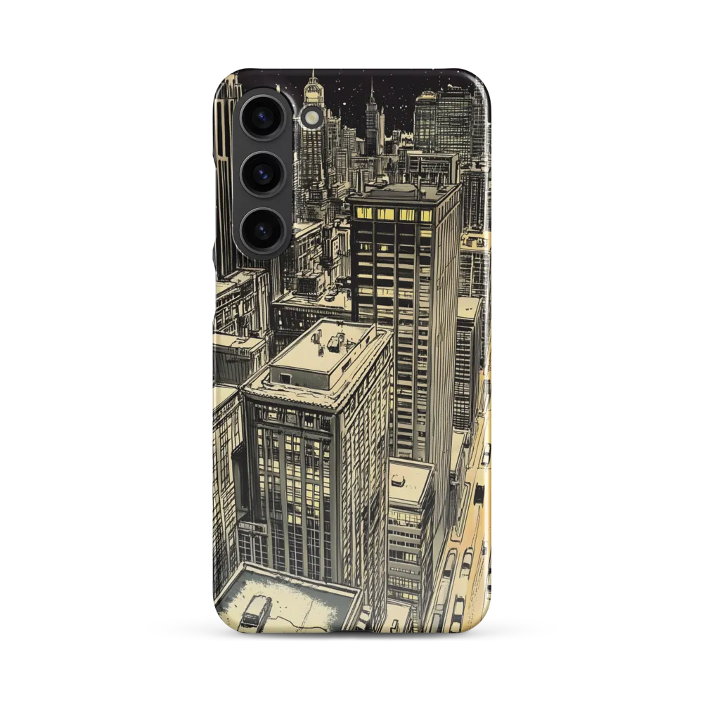 Nostalgia of the City at Night | Phone Case |  S23 Plus | Snap Case | Glossy