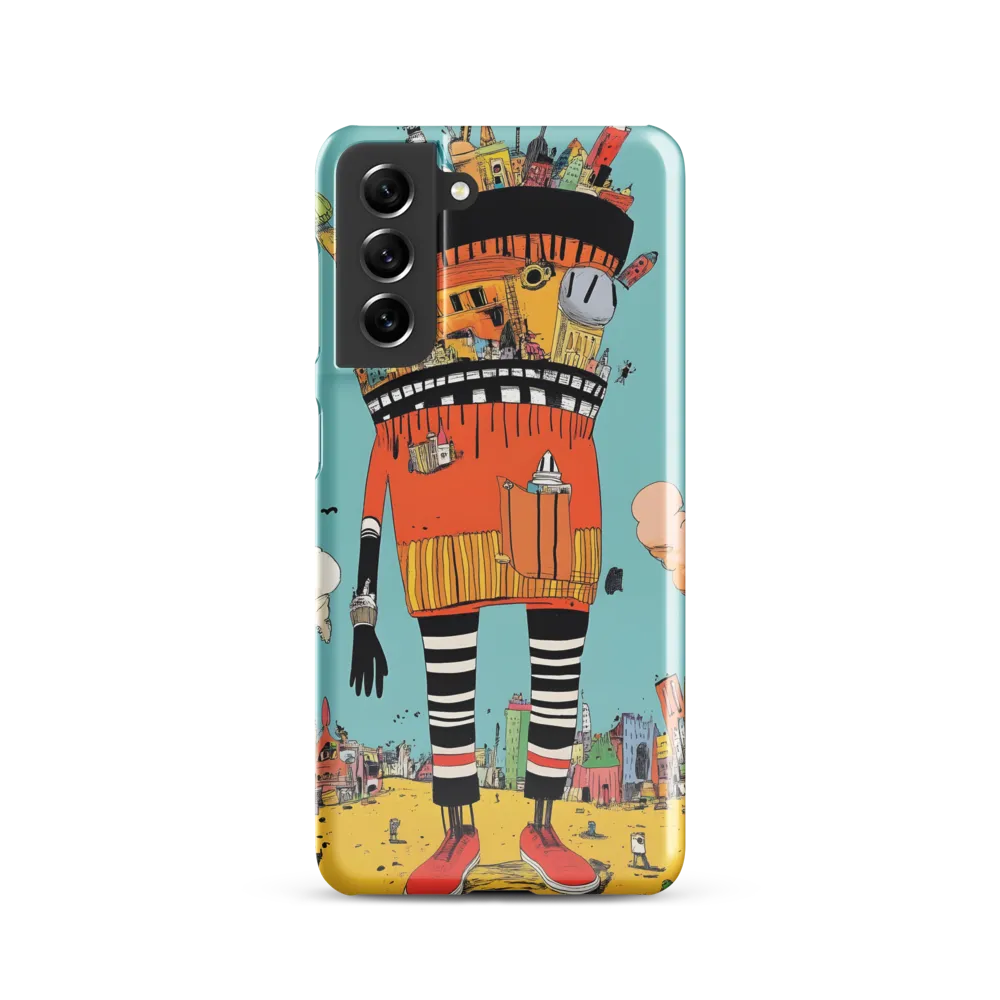Urban Fantasia: A Whimsical Encounter | Phone Case |  S21 | Snap Case | Glossy