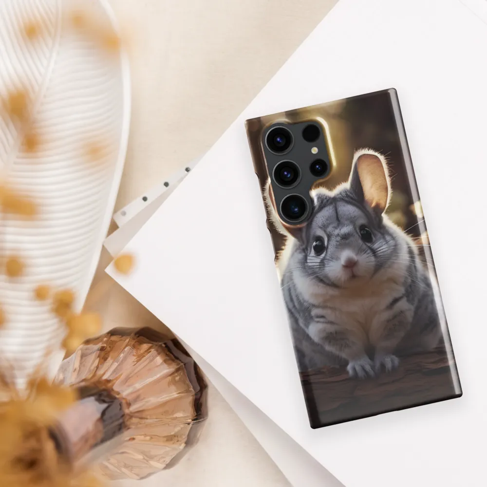 Curious Chinchilla in the Forest