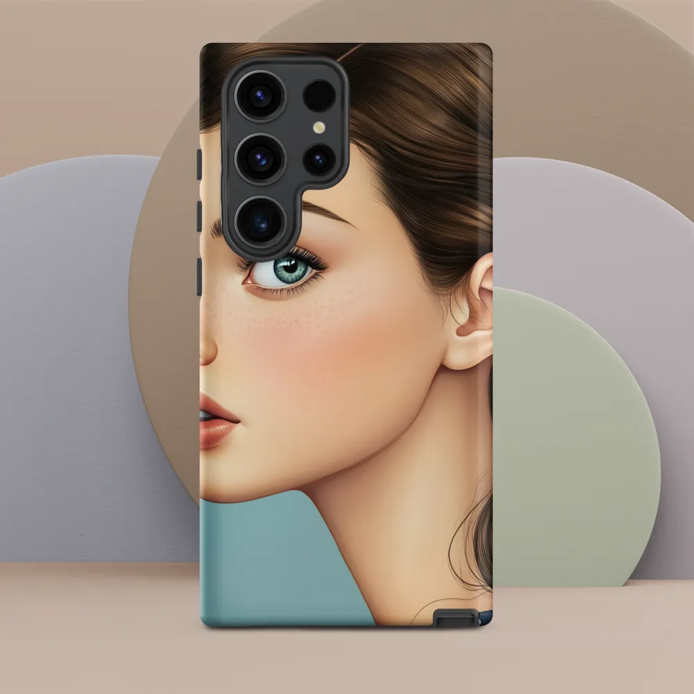 Captivating Gaze: A Modern Portrait
