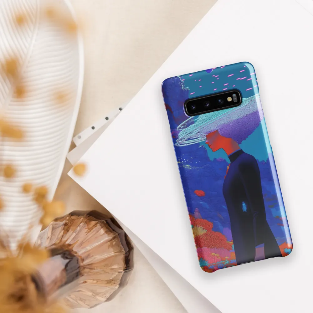 Whispers of a Celestial Ocean | Phone Case |  S10 Plus | Snap Case | Glossy