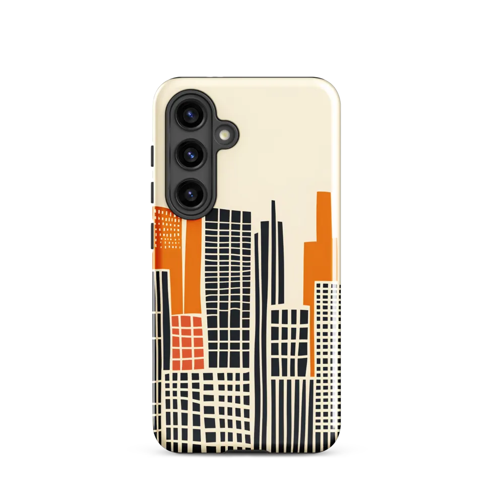 Urban Rhythms: A Graphic Cityscape