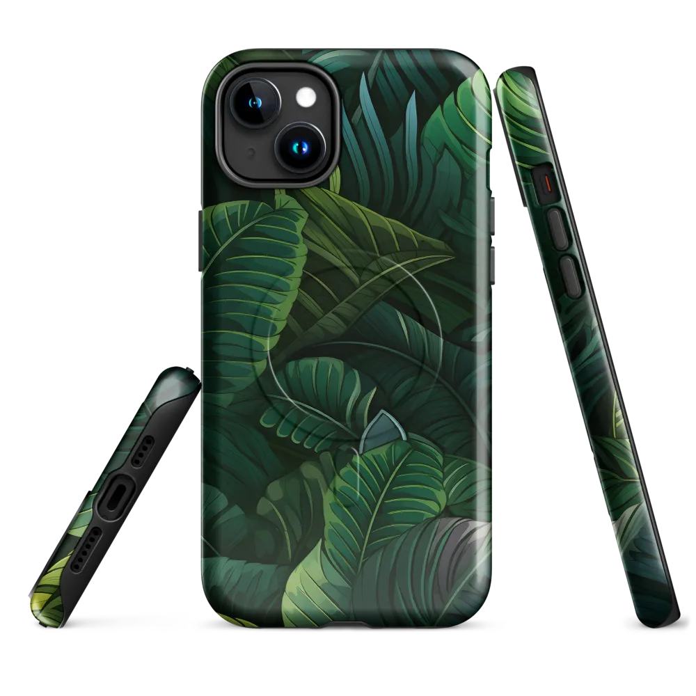 Lush Canopy: A Tropical Foliage Study