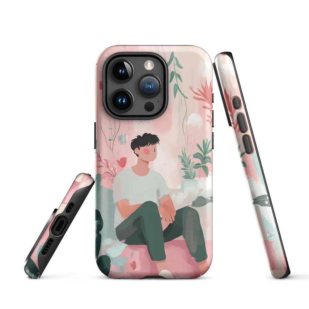 Serenity Among Nature | Phone Case |  15 Pro | Tough Case | Matte