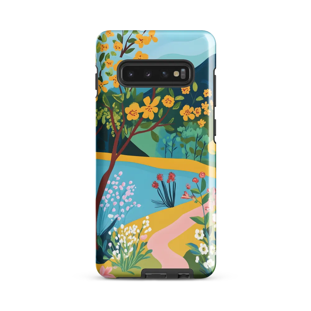 Blossoms by the Tranquil Waters | Phone Case |  S10 Plus | Tough Case | Glossy