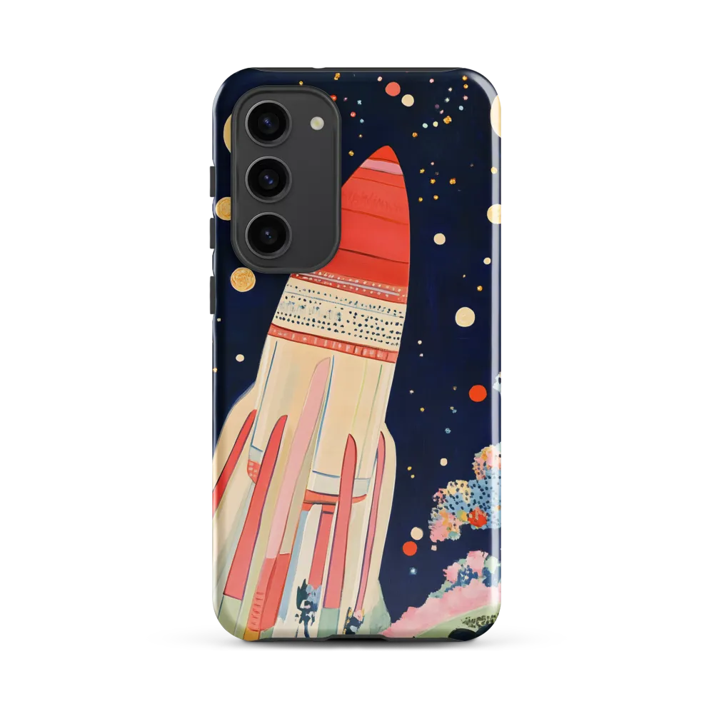Cosmic Dreams: The Rocket's Journey