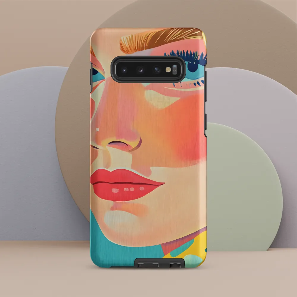 Vibrant Elegance: A Pop Art Portrait