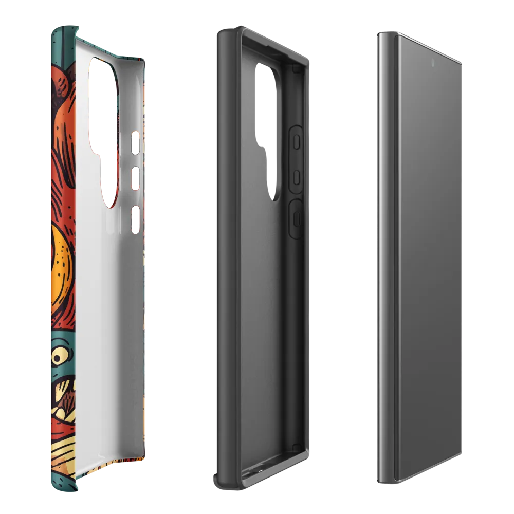 Whimsical Gathering of Creatures | Phone Case |  S23 Ultra | Tough Case | Matte