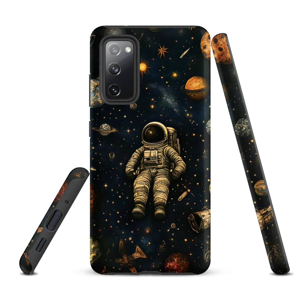 Cosmic Voyage: An Astronaut's Solitude