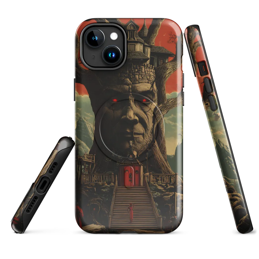 The Enigmatic Guardian of the Grove | Phone Case |  15 Plus | MagSafe® Tough Case | Glossy