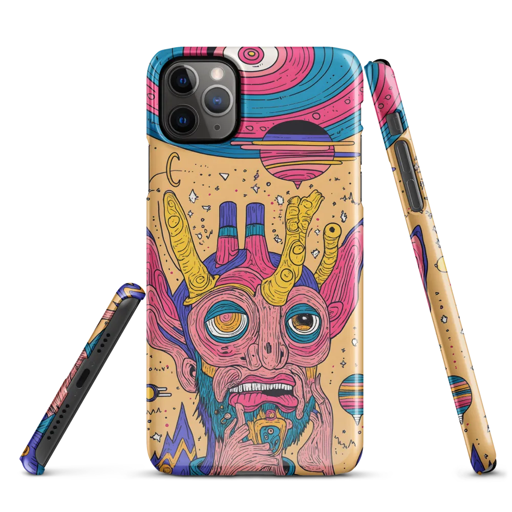 Alien Whimsy: A Surreal Encounter | Phone Case |  11 Pro Max | Snap Case | Glossy