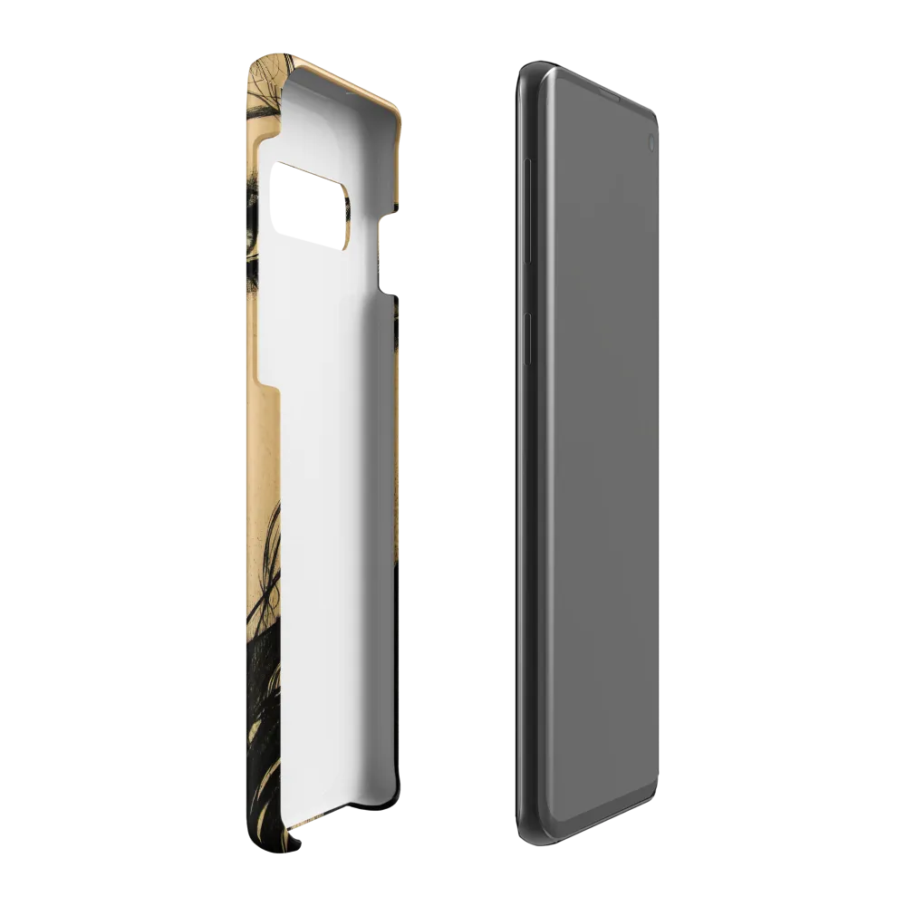 Enigmatic Gaze | Phone Case |  S10 Plus | Snap Case | Matte