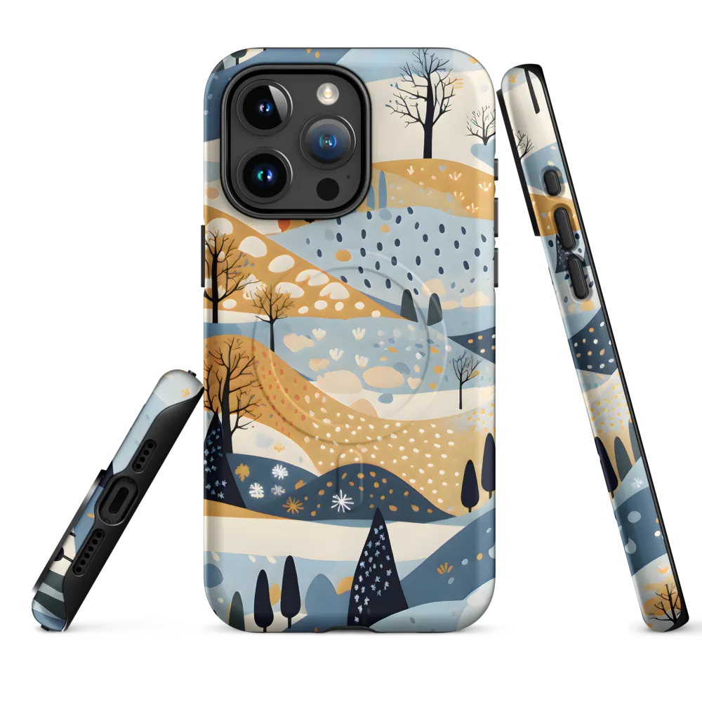 Whispers of a Playful Landscape | Phone Case |  15 Pro Max | MagSafe® Tough Case | Matte