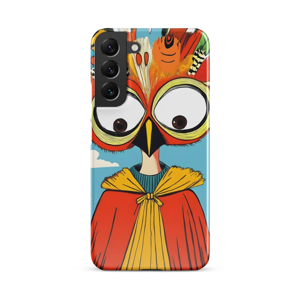 A Whimsical Encounter: The Owl-Human Fusion