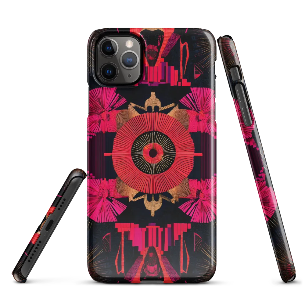 Dynamic Geometric Symphony | Phone Case |  11 Pro Max | Snap Case | Glossy