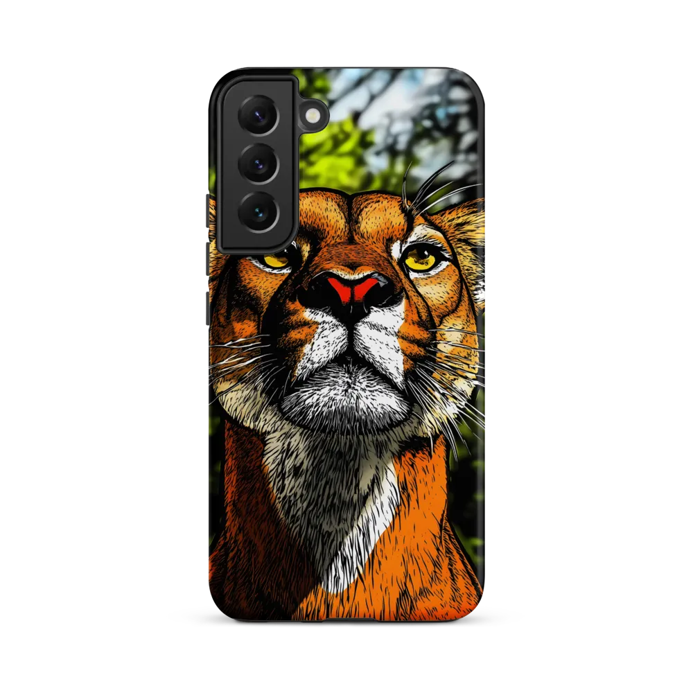 Regal Gaze: The Lioness in Focus