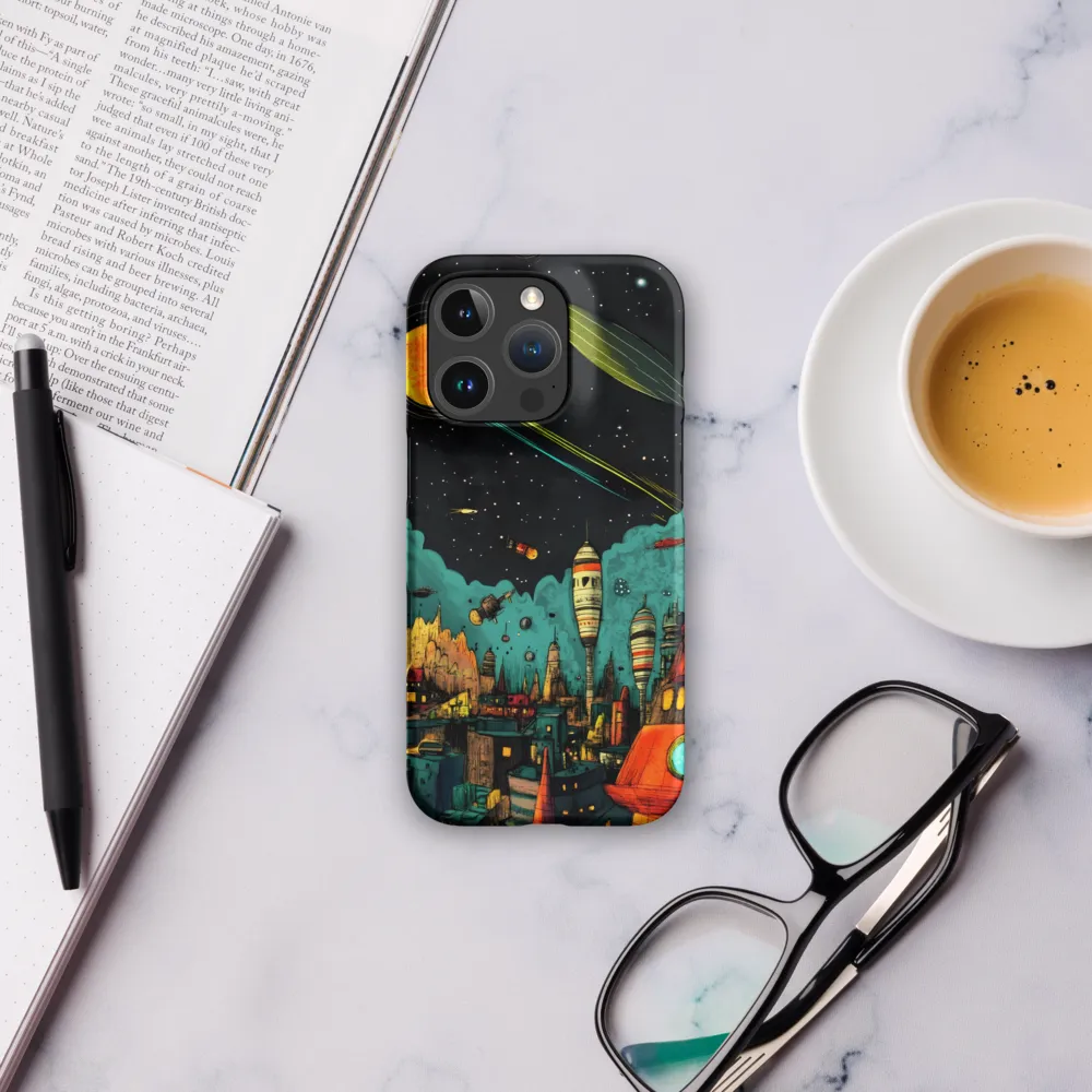 Galactic Cityscape: A Journey Through Imagination