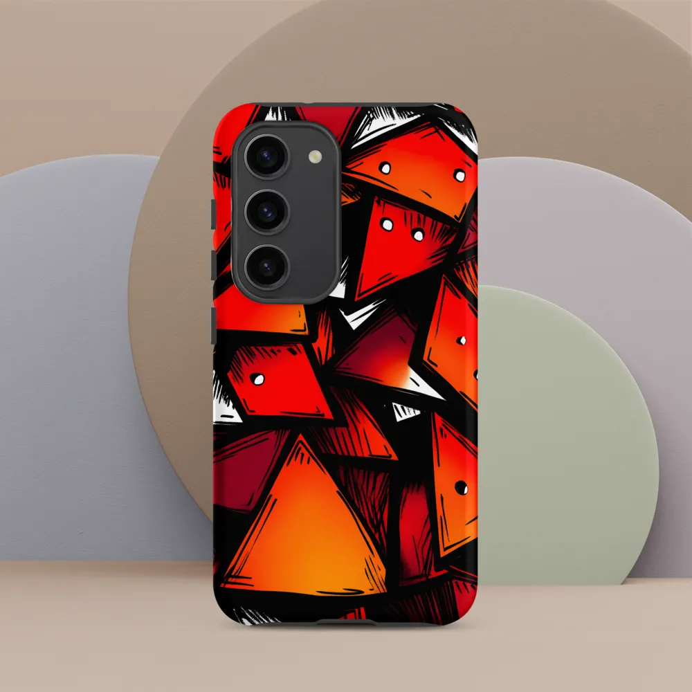 Dynamic Geometry of Red and Orange