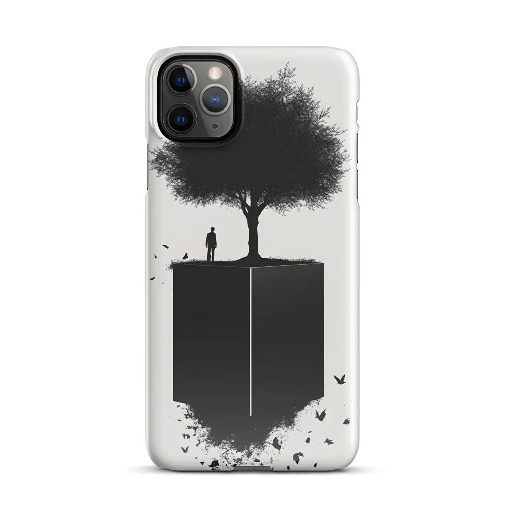 Contemplation Under the Tree | Phone Case |  11 Pro Max | Snap Case | Glossy