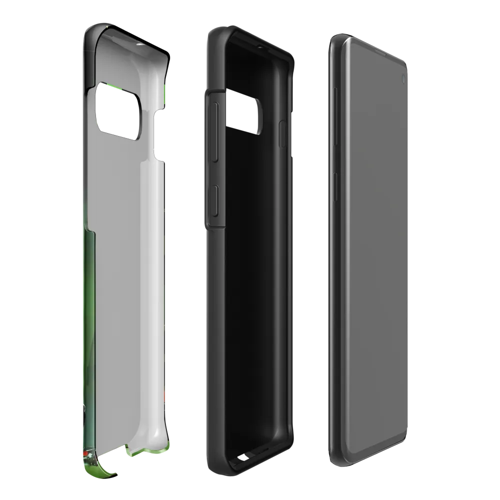 Echoes of a Cyberpunk City | Phone Case |  S10 Plus | Tough Case | Glossy