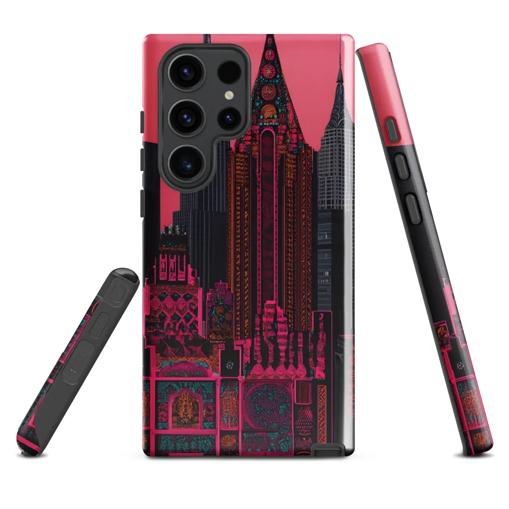 Urban Vibrance: A Digital Exploration of Skyscrapers
