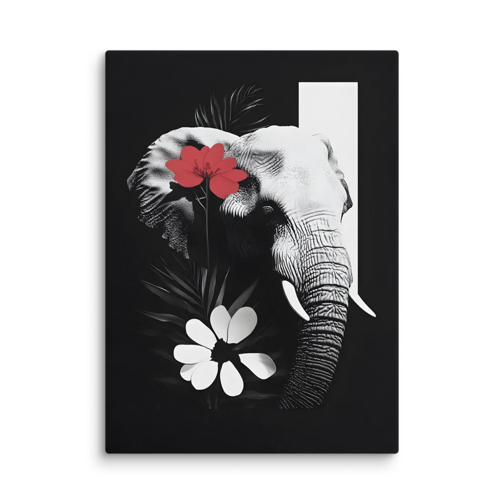 Elephant Harmony | Canvas | 40″×55″