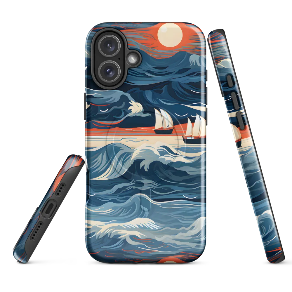 Ocean Whispers: A Voyage at Dusk