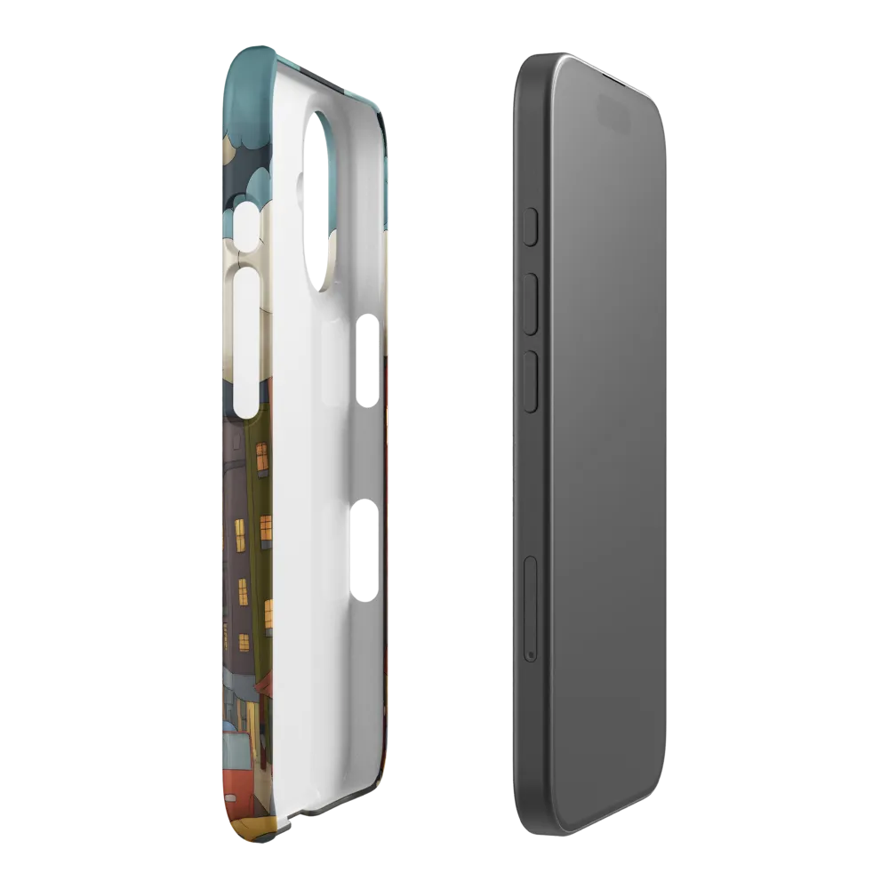 Urban Symphony: A City Awakens at Dusk | Phone Case |  16 | Snap Case | Matte