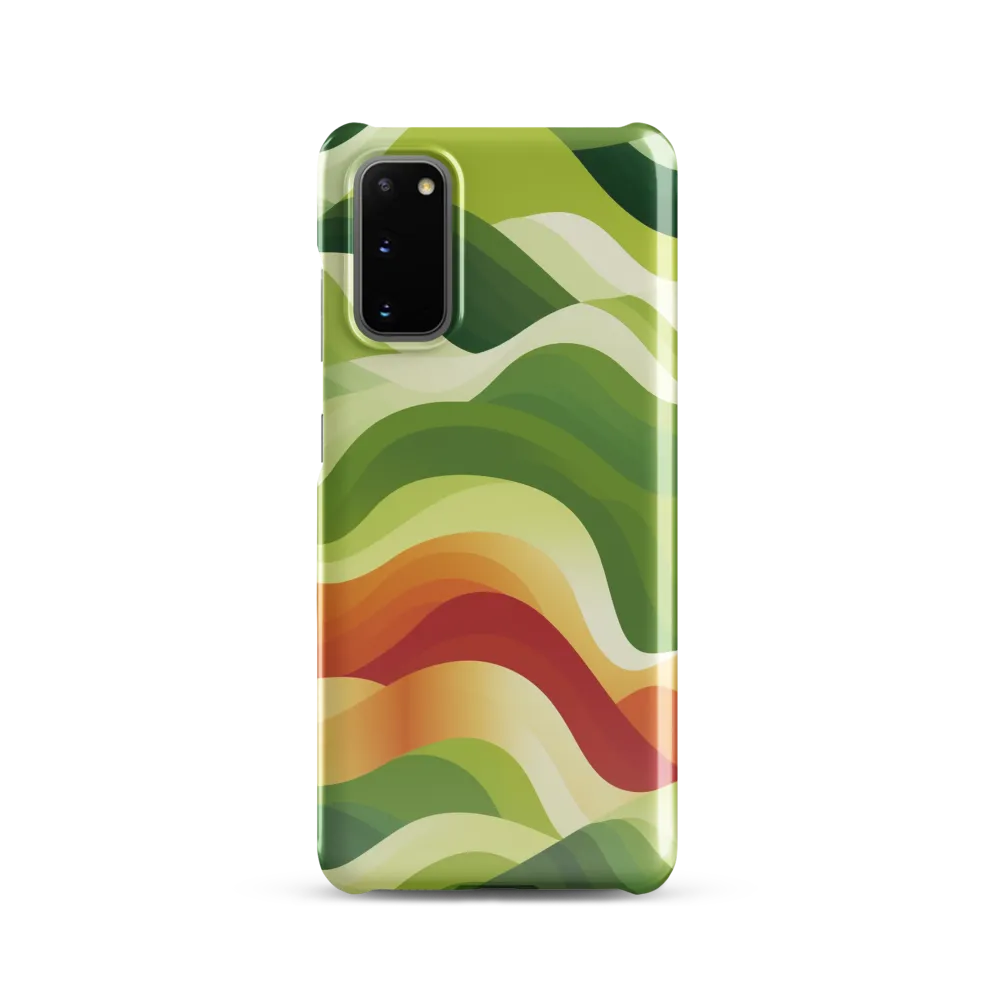 Waves of Nature | Phone Case |  S20 | Snap Case | Glossy