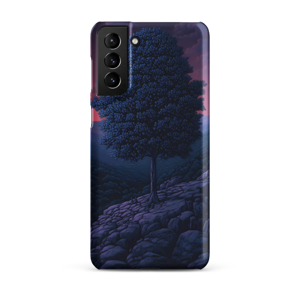 Solitary Sentinel: A Tree at Dusk