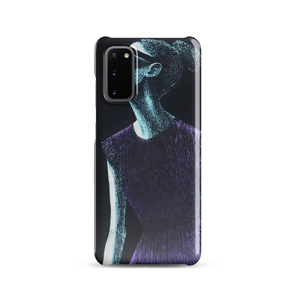 Contemplative Elegance | Phone Case |  S20 | Snap Case | Glossy