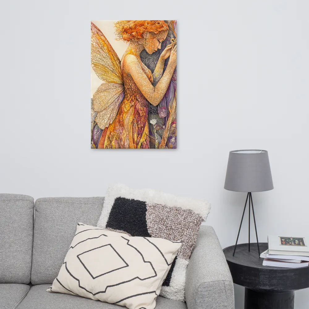 Whispers of the Frosted Meadow | Canvas | 24″×36″