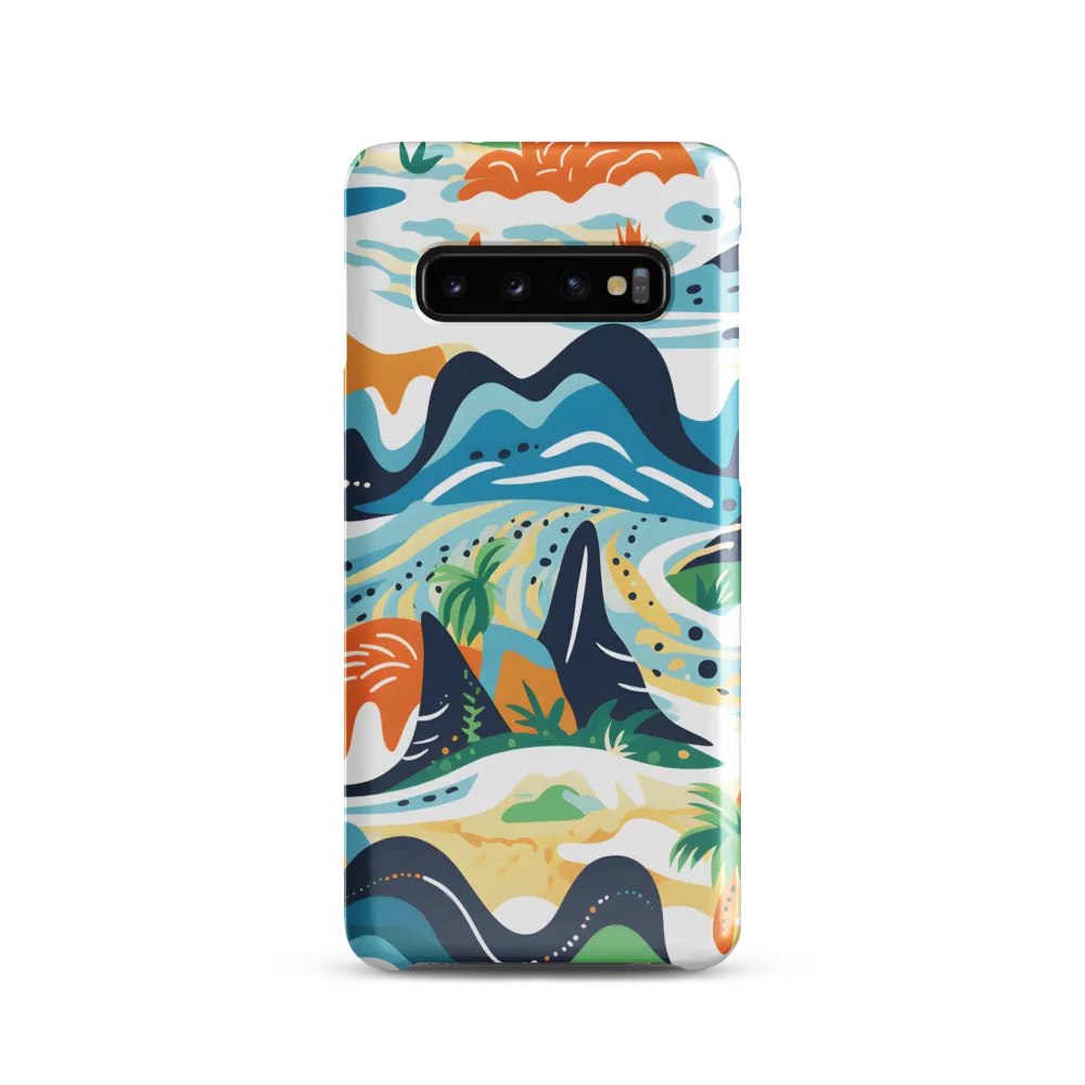 Abstract Tropical Landscape