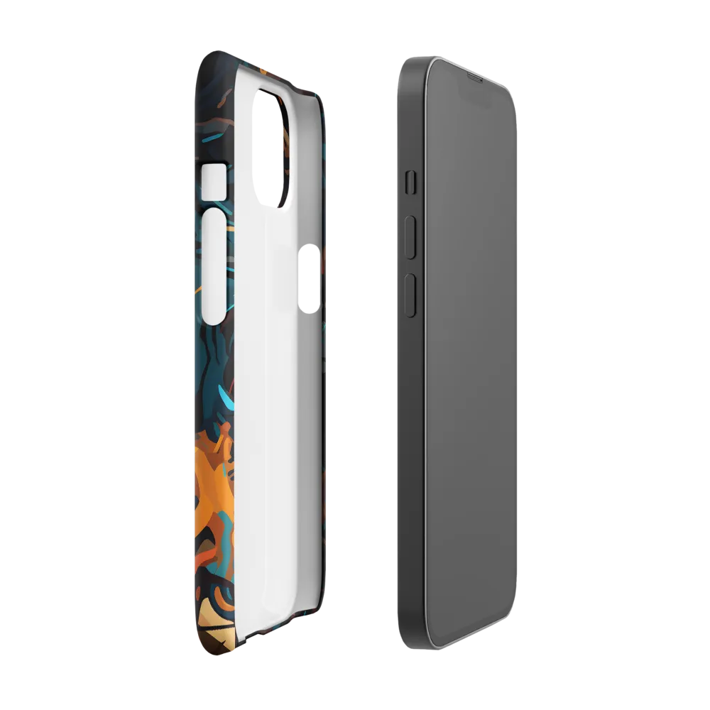 Tropical Enigma: A Wildlife Quartet | Phone Case |  13 | Snap Case | Glossy