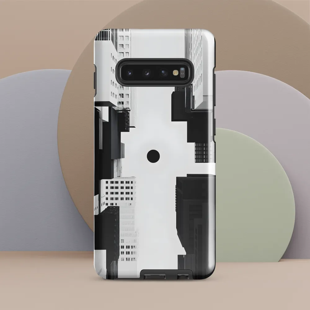 Urban Void: A Minimalist Exploration | Phone Case |  S10 Plus | Tough Case | Glossy