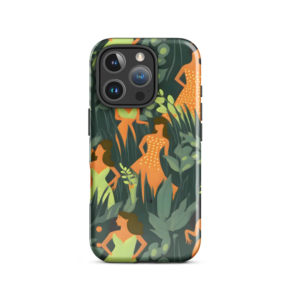 Playful Harmony in Patterns | Phone Case |  16 Pro | Tough Case | Glossy