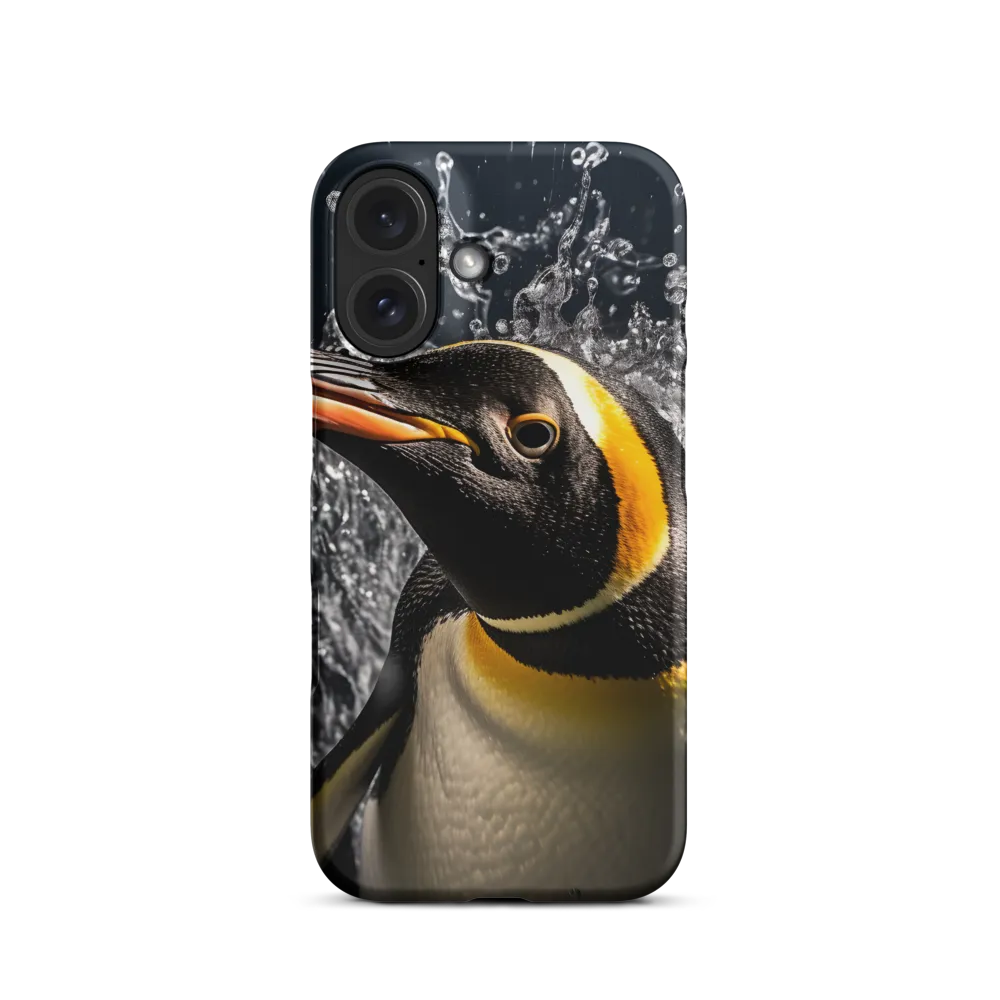 Emerging Majesty: The Penguin in Motion | Phone Case |  16 | Snap Case | Matte