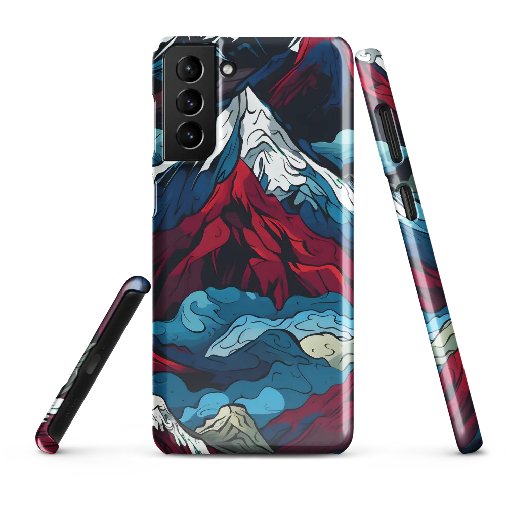Mountain Majesty: An Abstract Voyage