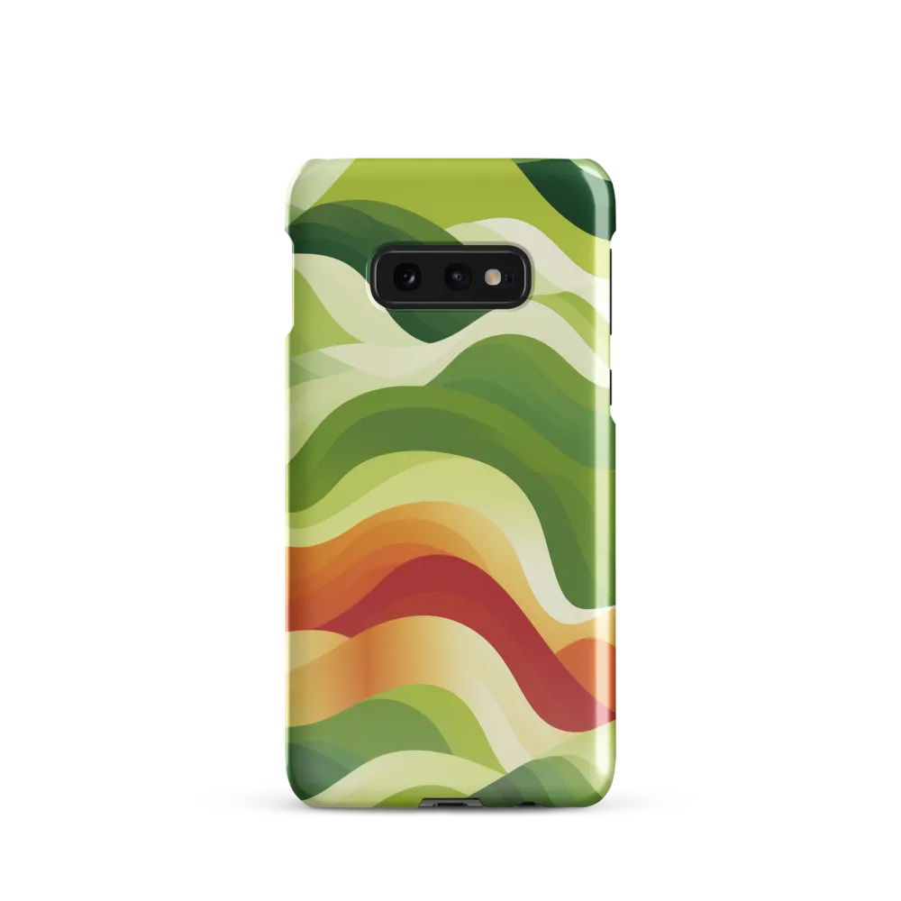 Waves of Nature | Phone Case |  S10e | Snap Case | Glossy