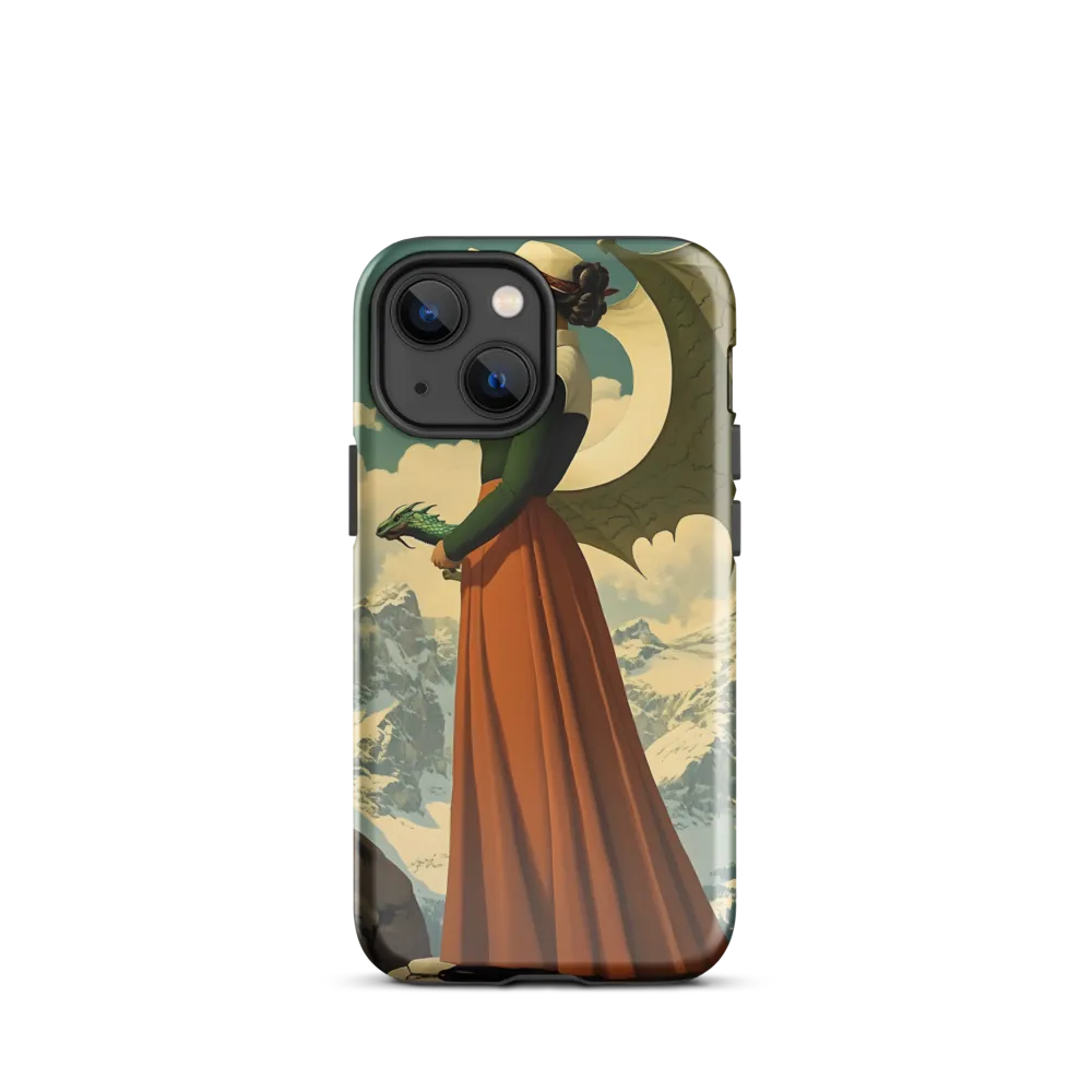 Mystic Harmony: The Dragon Keeper | Phone Case |  13 mini | Tough Case | Glossy