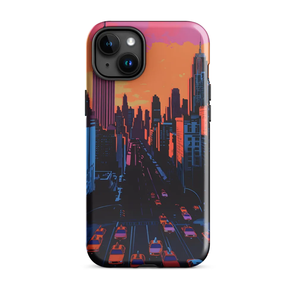 Sunset Over Skyscrapers