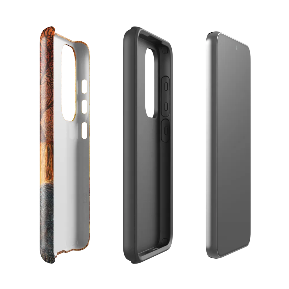 Whispers of a Golden Sunset | Phone Case |  S23 | Tough Case | Glossy