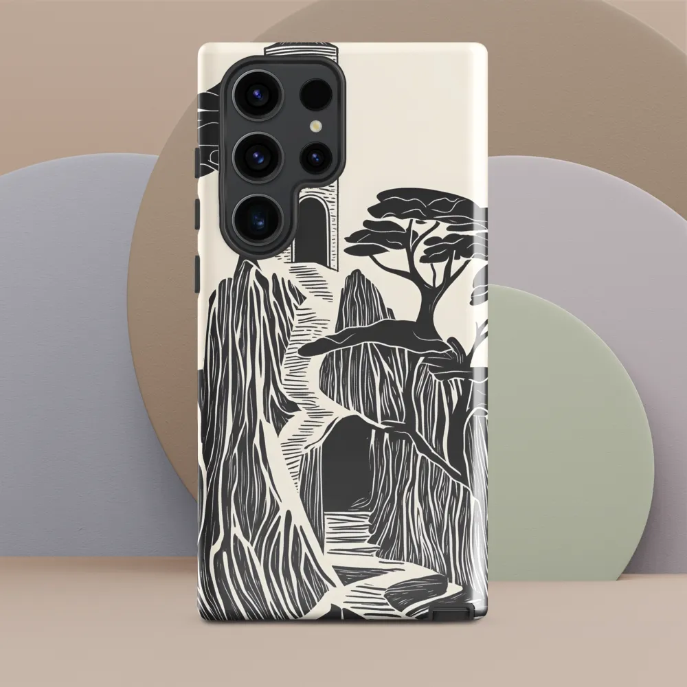 Echoes of a Mystical Tower | Phone Case |  S23 Ultra | Tough Case | Glossy