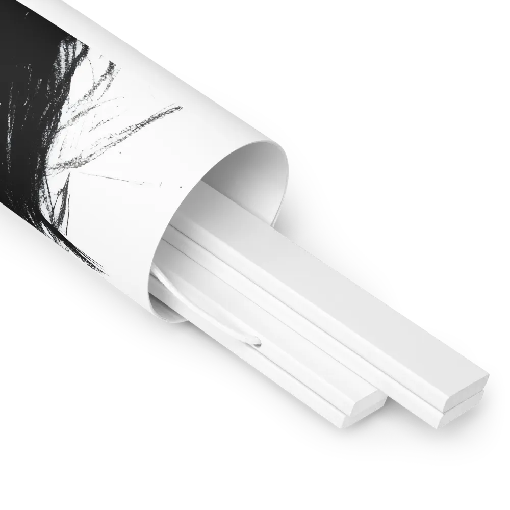 Whispers of Elegance | Poster With White Wood Hanger | 18″×24″