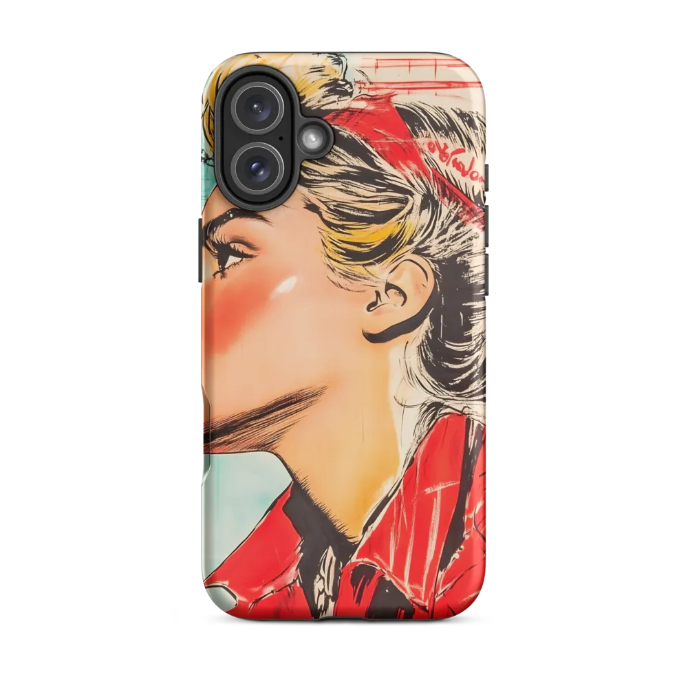 Empowered Elegance: A Pop Art Portrait