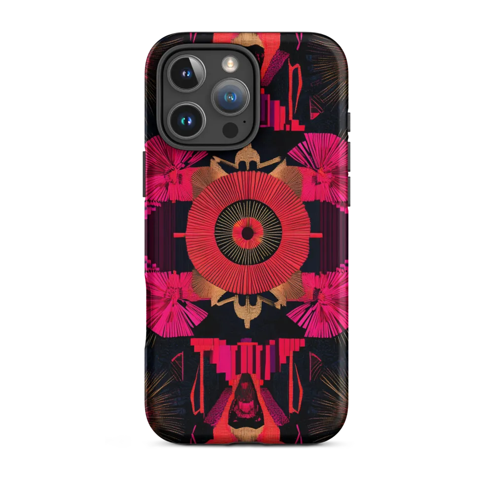 Dynamic Geometric Symphony | Phone Case |  16 Pro Max | Tough Case | Matte