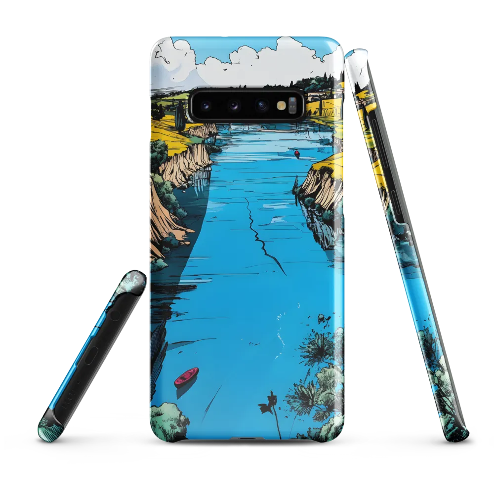 Serenity on the River | Phone Case |  S10 Plus | Snap Case | Glossy