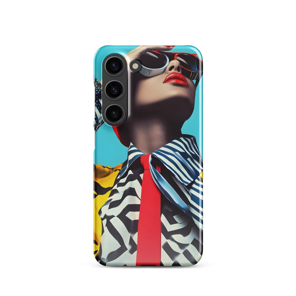 Chic Confidence in Bold Patterns