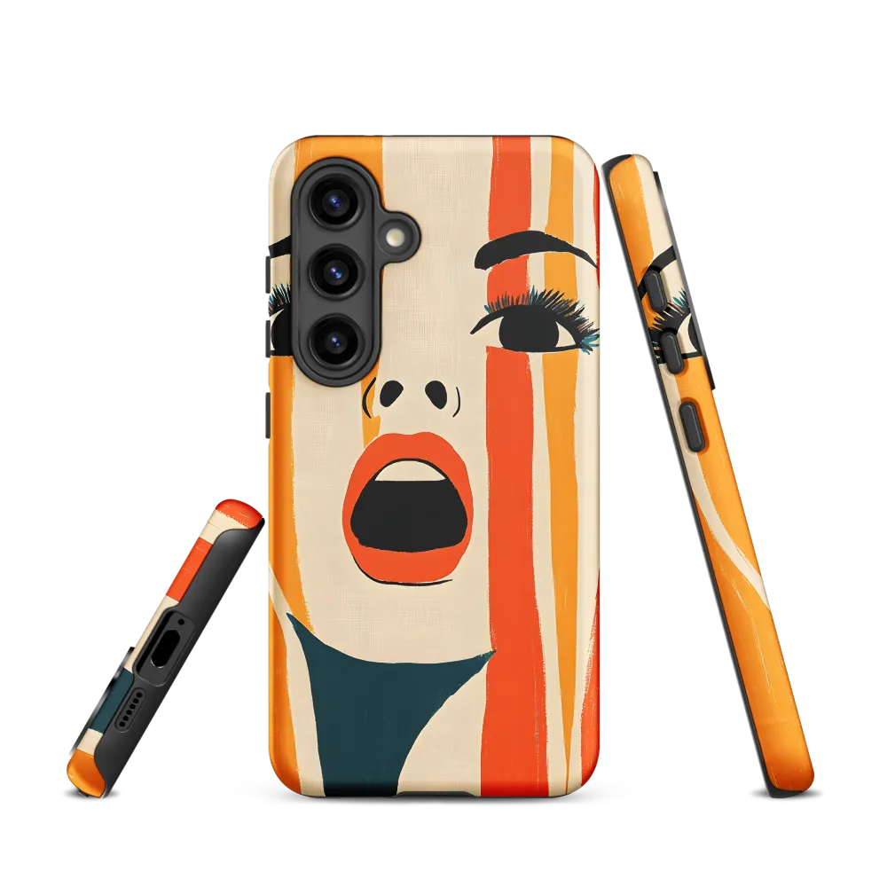 Vivid Expression | Phone Case |  S24 | Tough Case | Matte